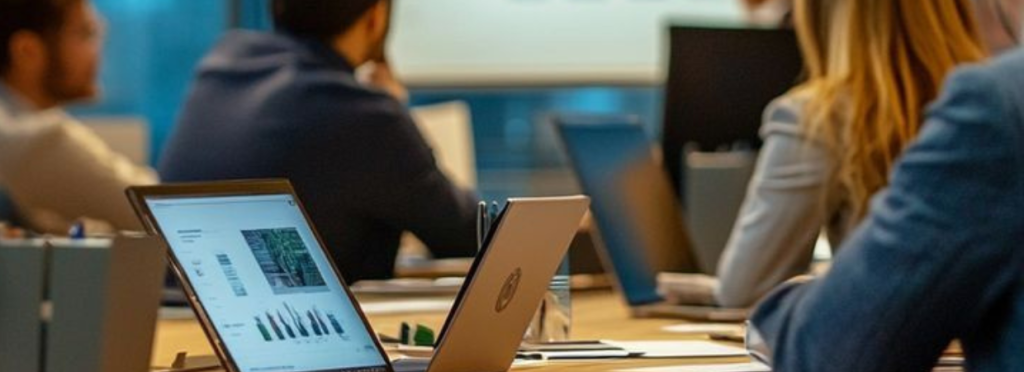 pessoas em escritório trabalhando